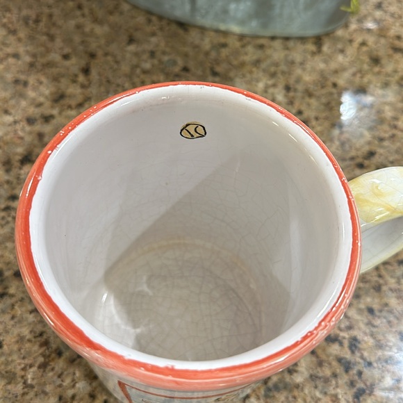 Hand Painted Tennis Mug - Picture 5 of 10